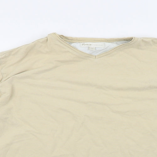 George Mens Beige    T-Shirt
