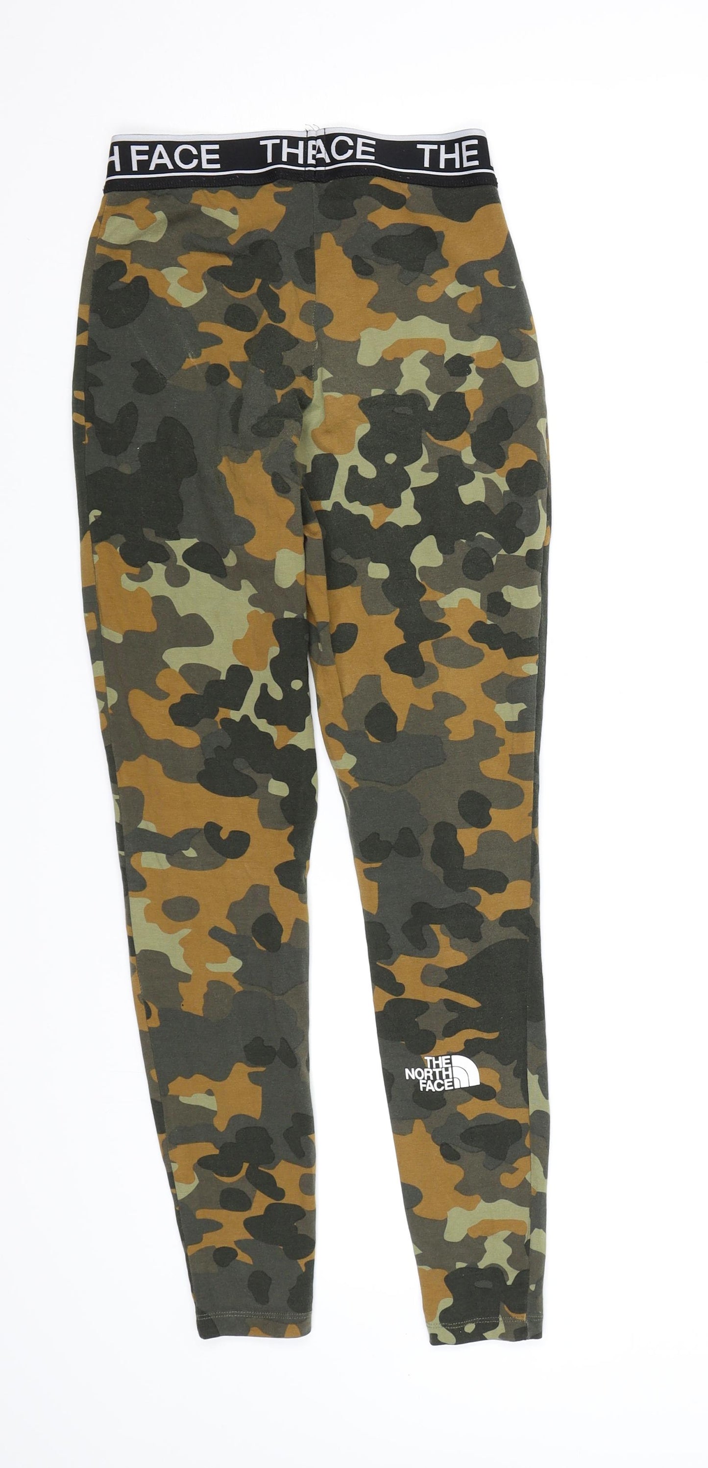 The North Face Womens Green Camouflage  Pedal Pusher Leggings Size XS L26 in