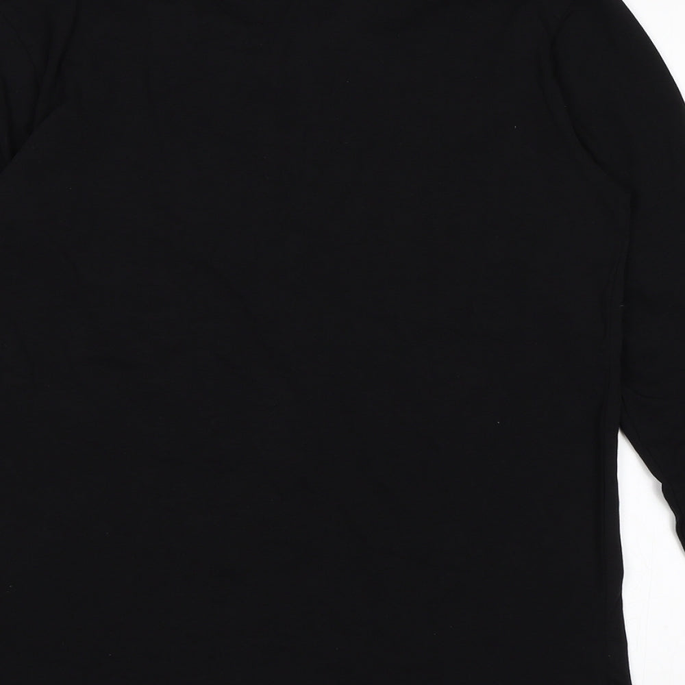 H&M Mens Black    T-Shirt Size M