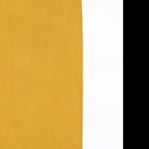 Hera London Womens Yellow   A-Line Skirt Size L