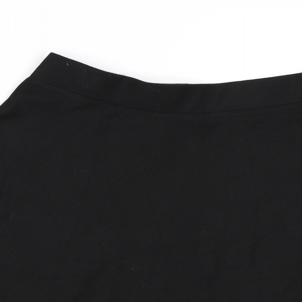 NEXT Girls Black   A-Line Skirt Size 15 Years