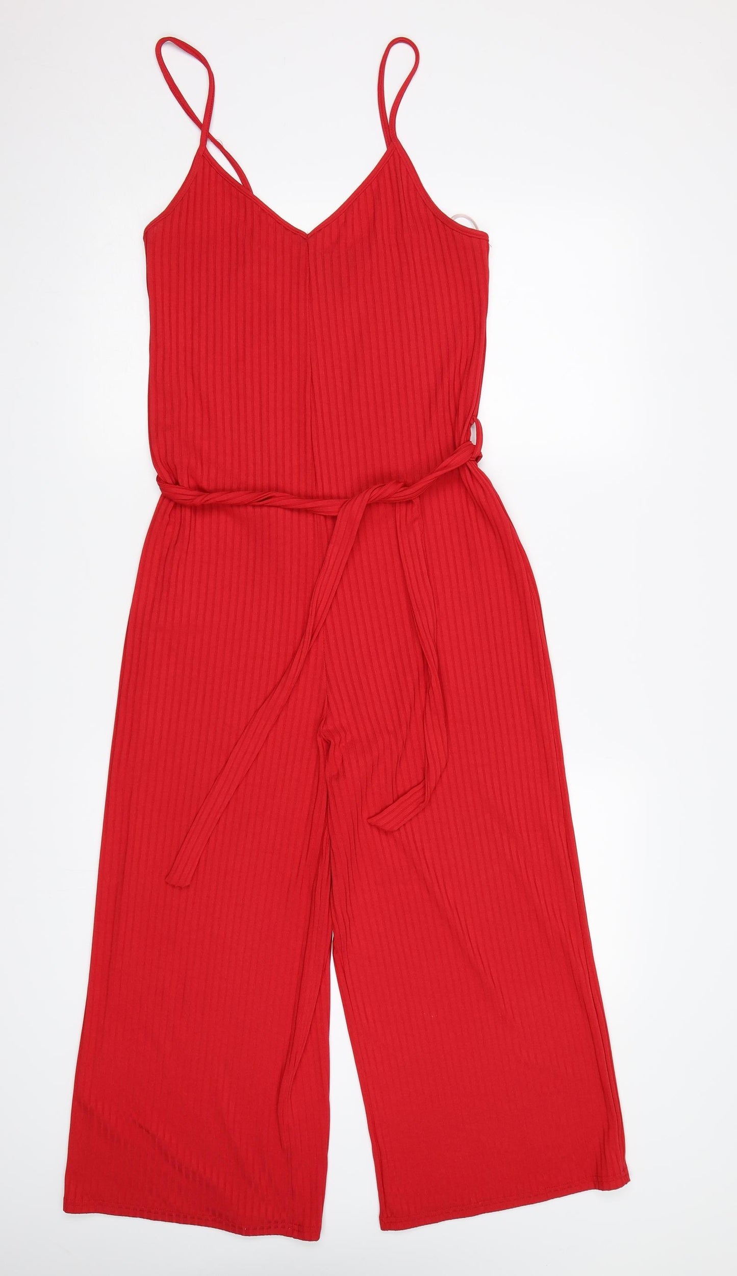 Primark Womens Red   Jumpsuit One-Piece Size 12 L23 in