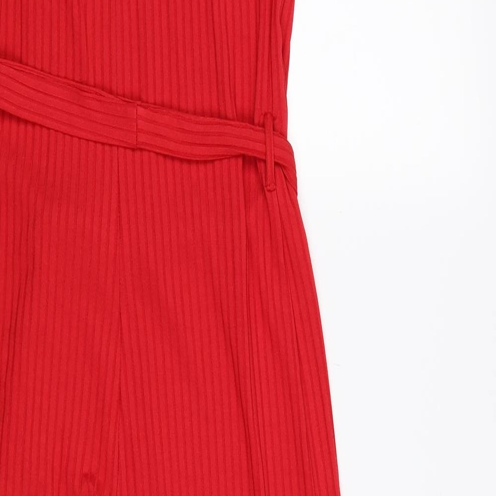 Primark Womens Red   Jumpsuit One-Piece Size 12 L23 in