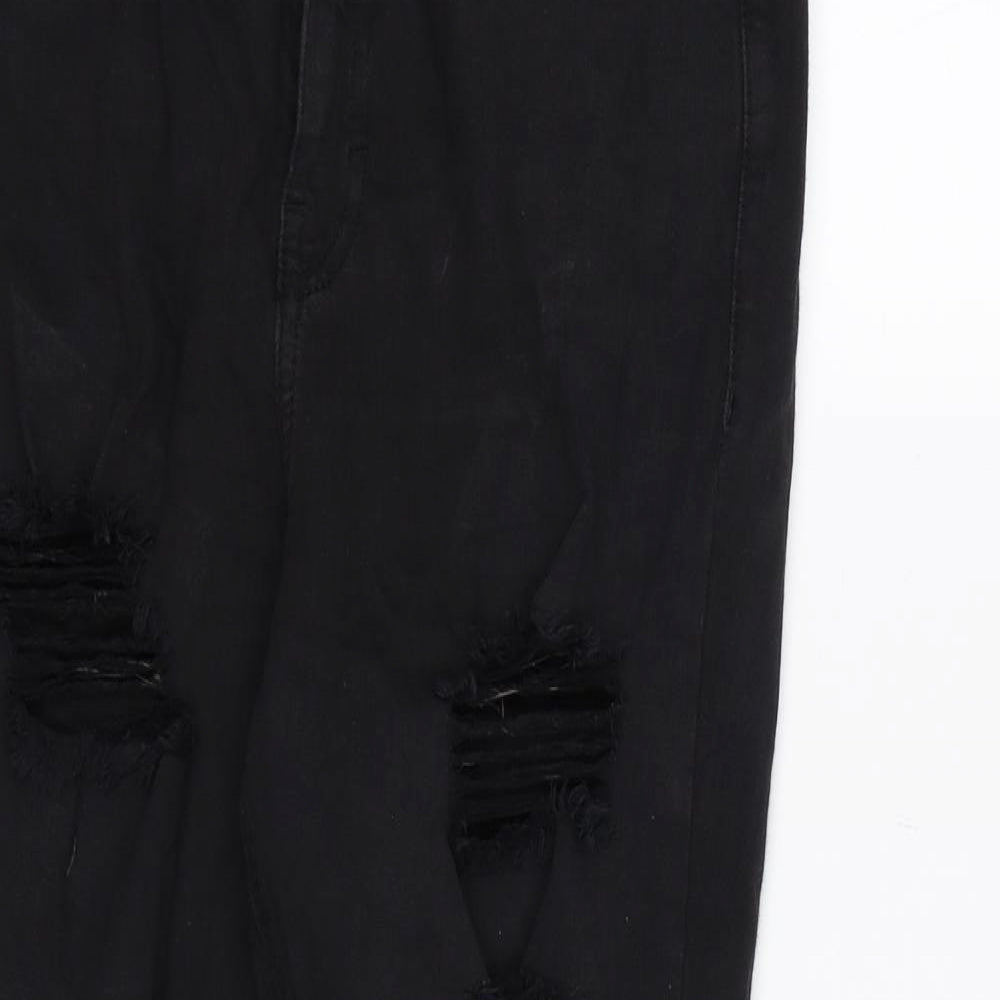Topshop Womens Black  Denim Skinny Jeans  L30 in