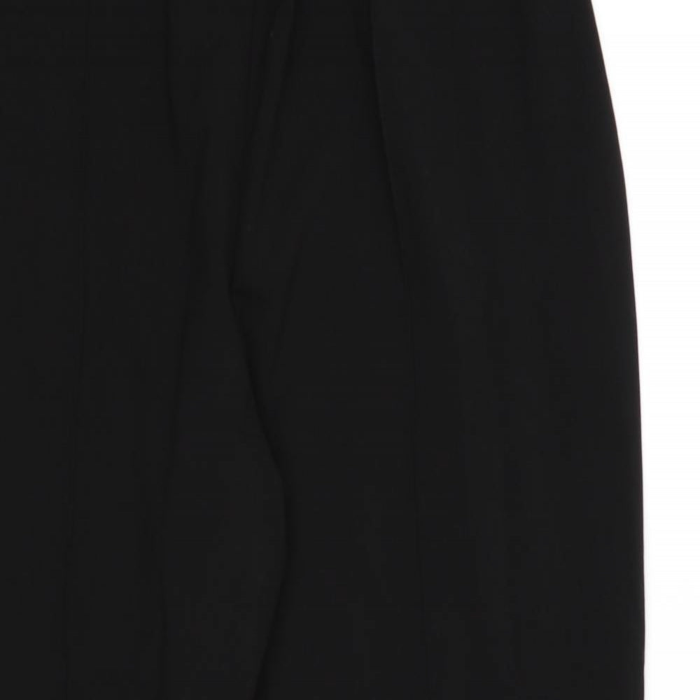 Arista Womens Black  Rayon Dress Pants Trousers Size 18 L24 in