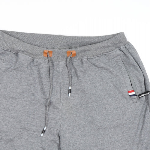 Preworn Mens Grey  Jersey Sweat Shorts Size XL
