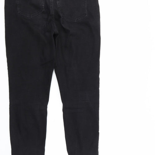 Taylor Womens Black  Denim Straight Jeans Size 8 L28 in