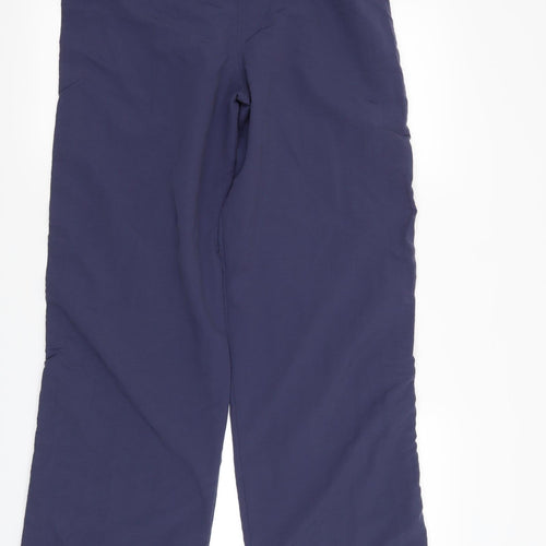 Look Womens Blue   Sweatpants Trousers Size 12 L31 in