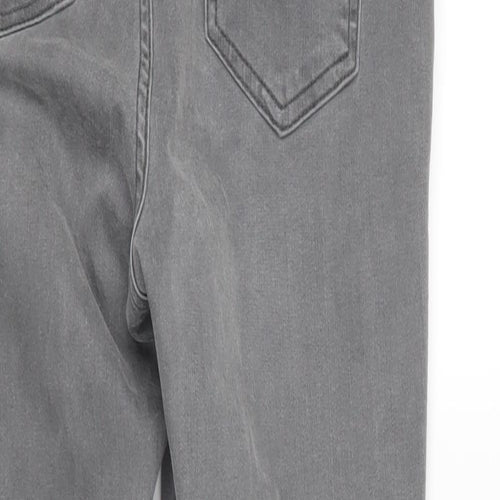 M&S Womens Grey  Denim Skinny Jeans Size 10 L26 in