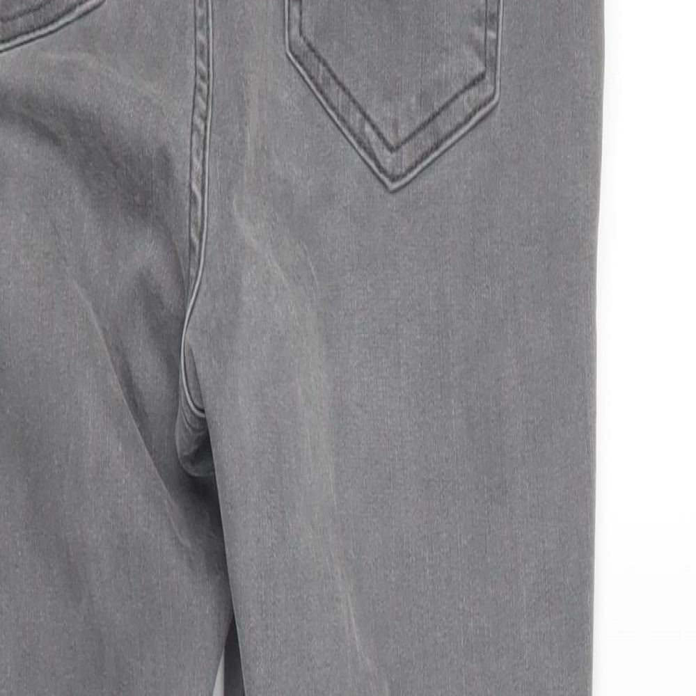 M&S Womens Grey  Denim Skinny Jeans Size 10 L26 in