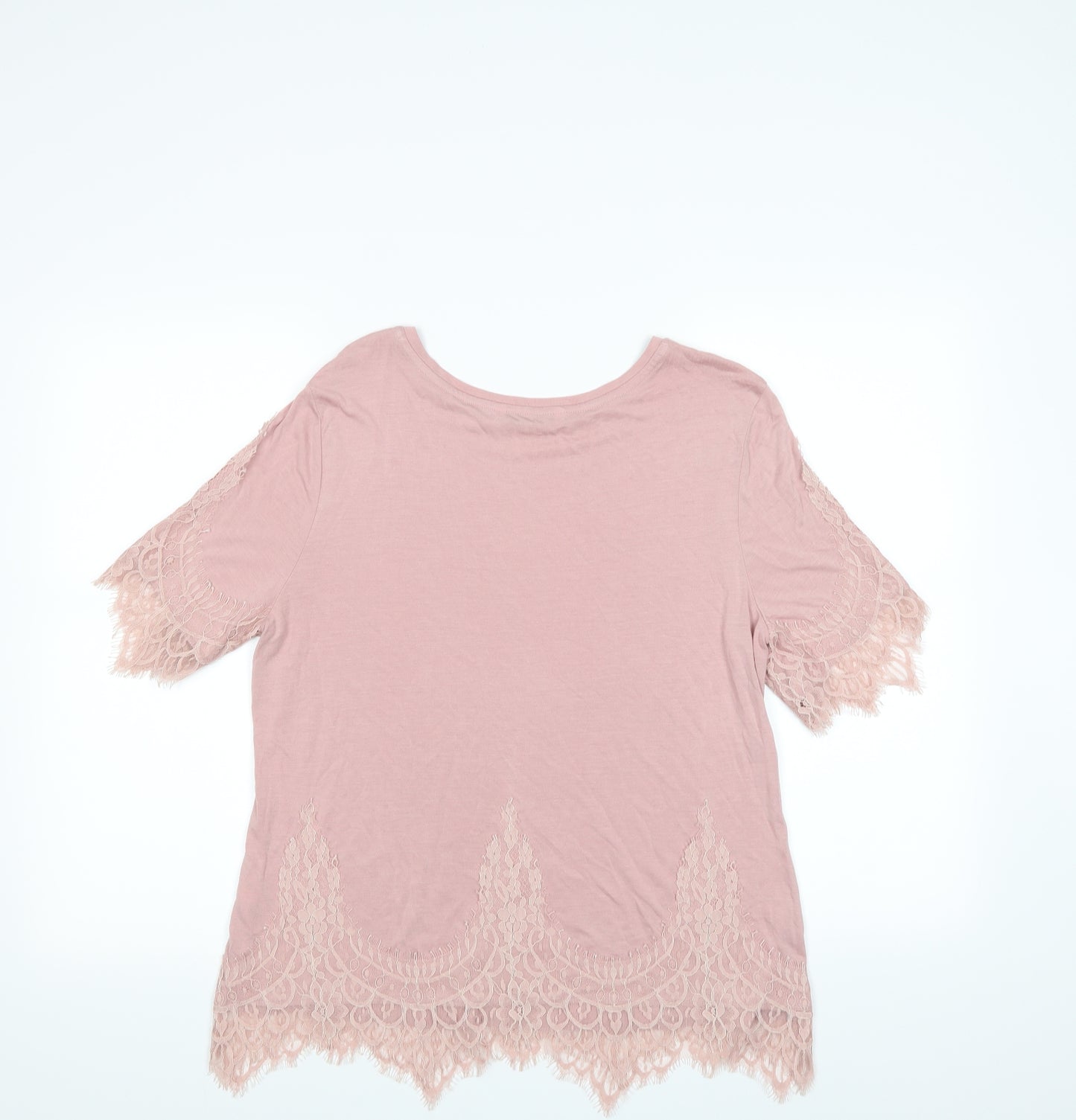George Womens Pink   Tunic T-Shirt Size 12