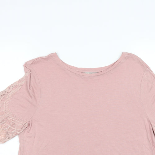 George Womens Pink   Tunic T-Shirt Size 12