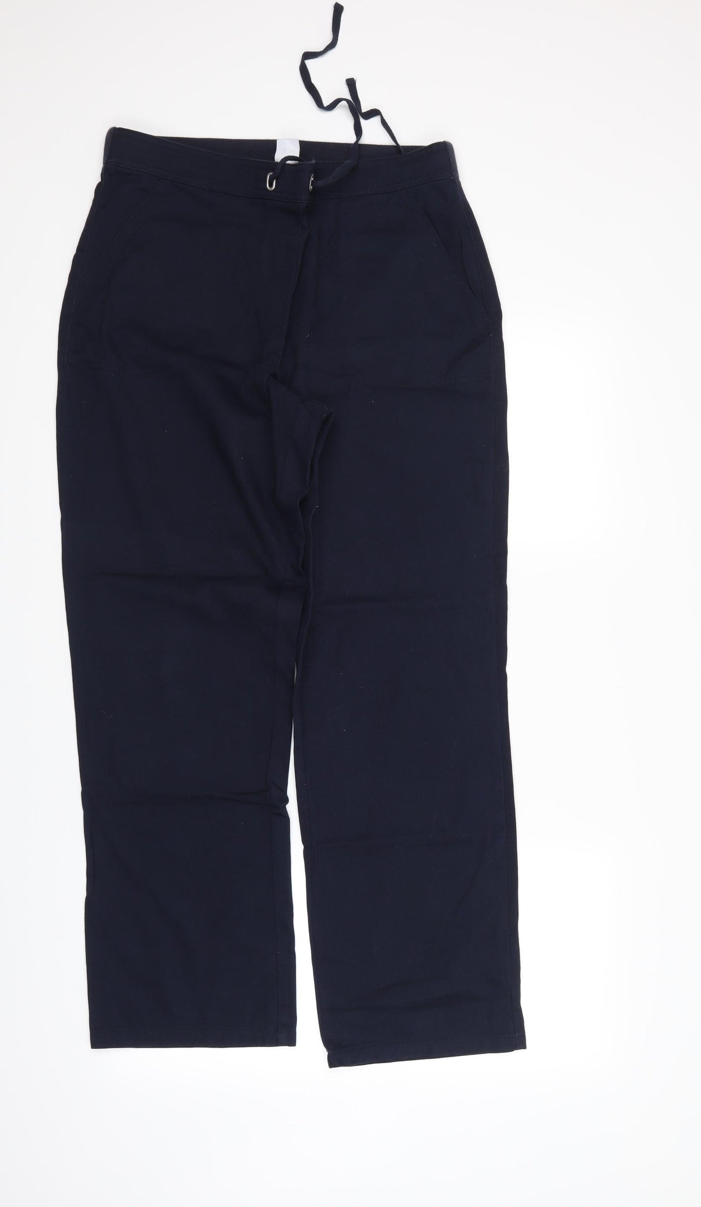 Cotton Traders Womens Blue   Windbreaker Trousers Size 14 L28 in