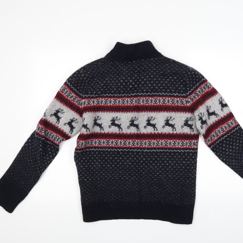 Fat Face Mens Multicoloured   Pullover Jumper Size L  - Christmas  Jumper