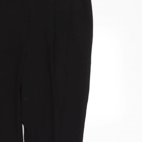 New Look Womens Black   Trousers  Size 14 L29 in