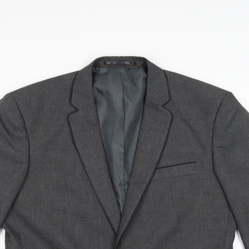 F&F Mens Grey   Jacket Suit Jacket