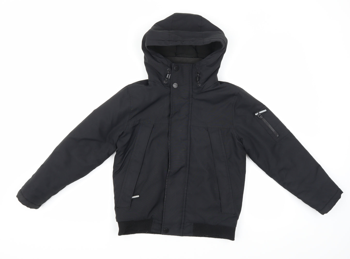 NEXT Boys Black   Puffer Jacket Jacket Size 8 Years