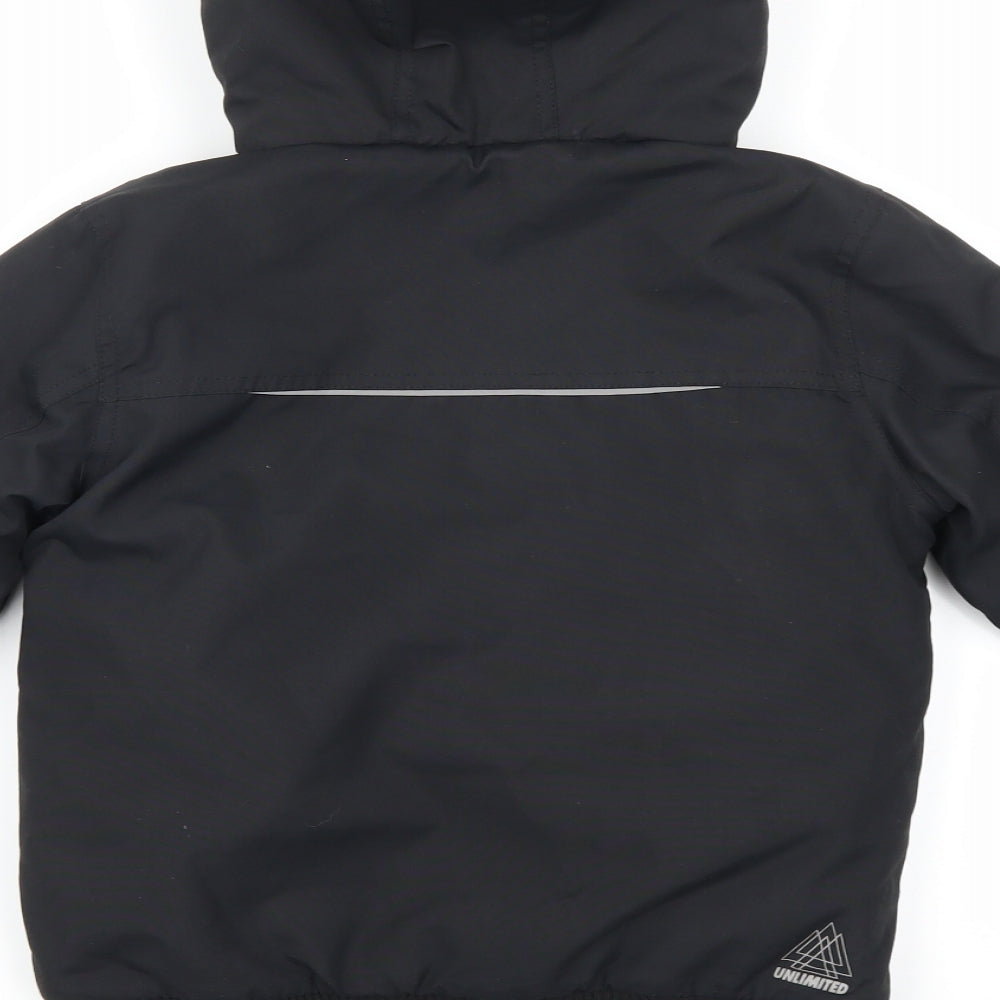 NEXT Boys Black   Puffer Jacket Jacket Size 8 Years