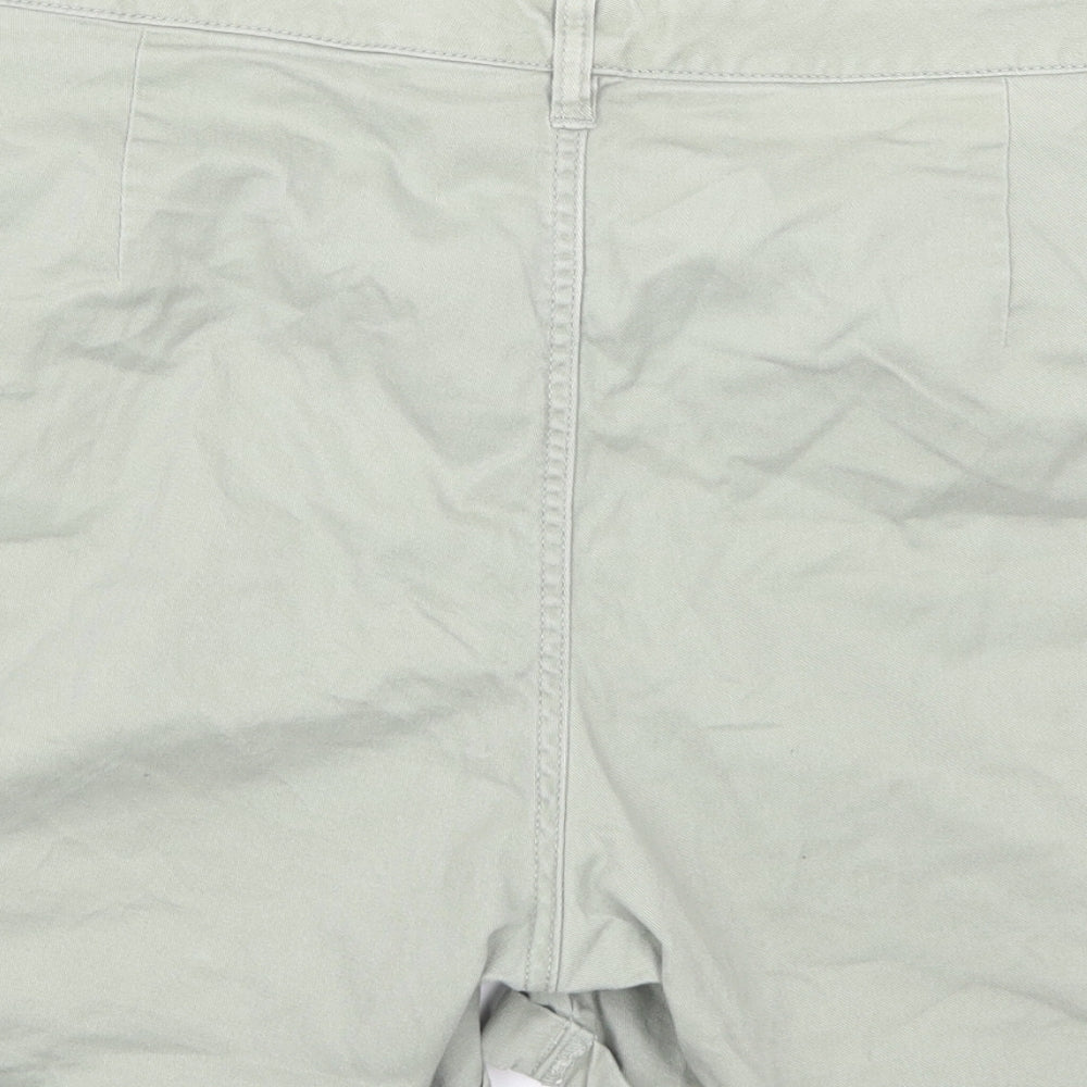 F&F Womens Green   Hot Pants Shorts Size 18