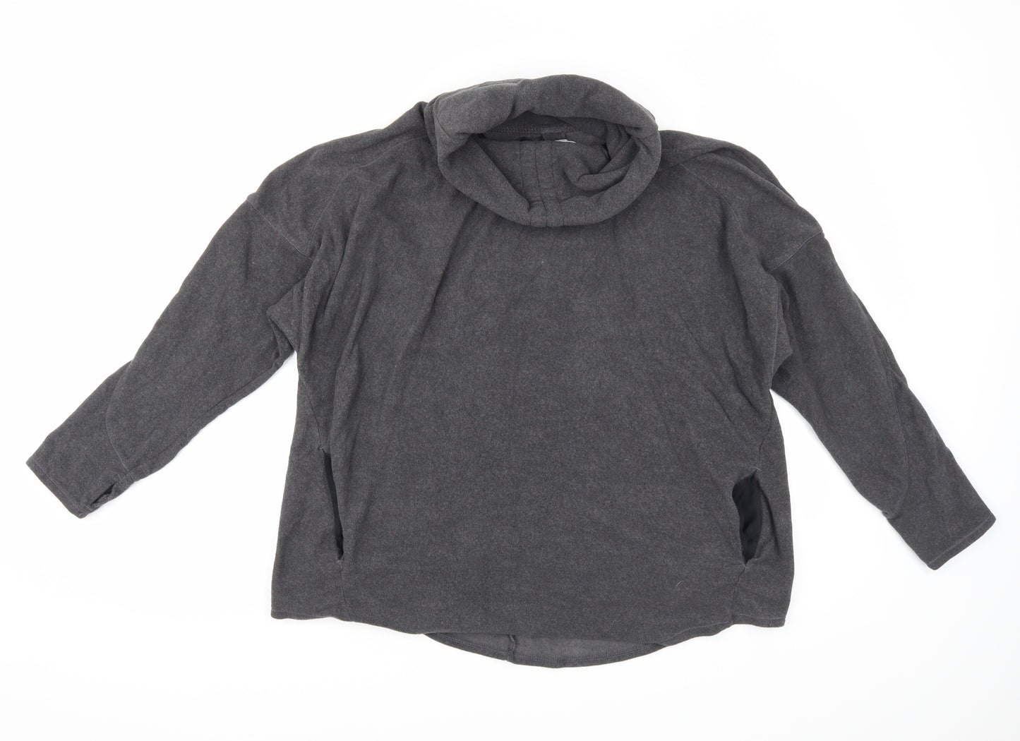 declathon Womens Grey   Henley Jumper Size 2XL