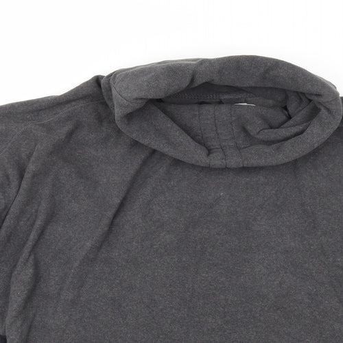 declathon Womens Grey   Henley Jumper Size 2XL