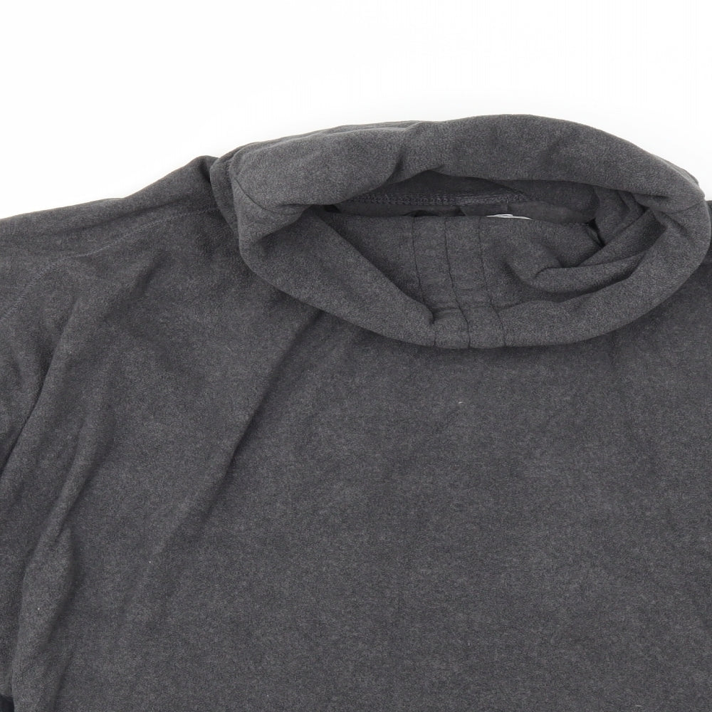 declathon Womens Grey   Henley Jumper Size 2XL