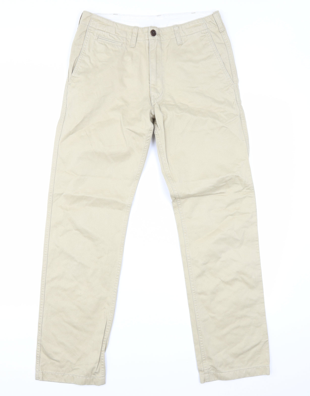 Uniqlo Womens Beige   Trousers  Size 10 L29 in