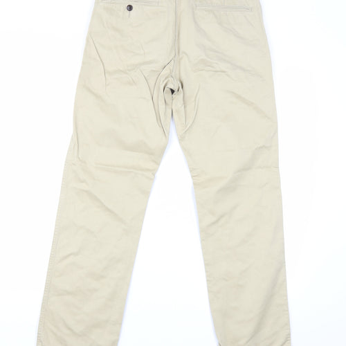 Uniqlo Womens Beige   Trousers  Size 10 L29 in