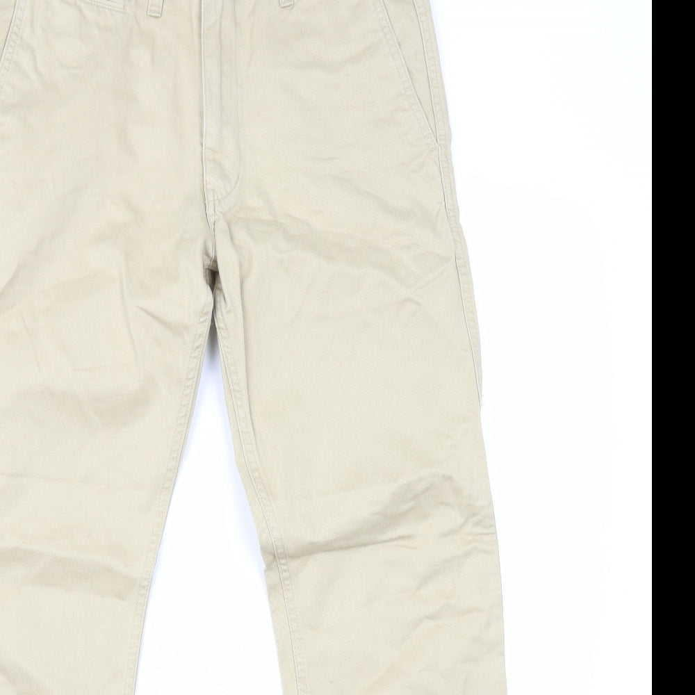 Uniqlo Womens Beige   Trousers  Size 10 L29 in