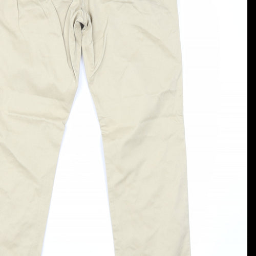 Uniqlo Womens Beige   Trousers  Size 10 L29 in