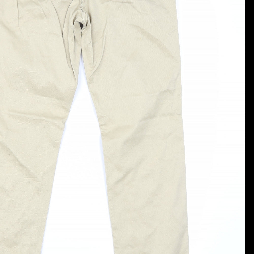 Uniqlo Womens Beige   Trousers  Size 10 L29 in