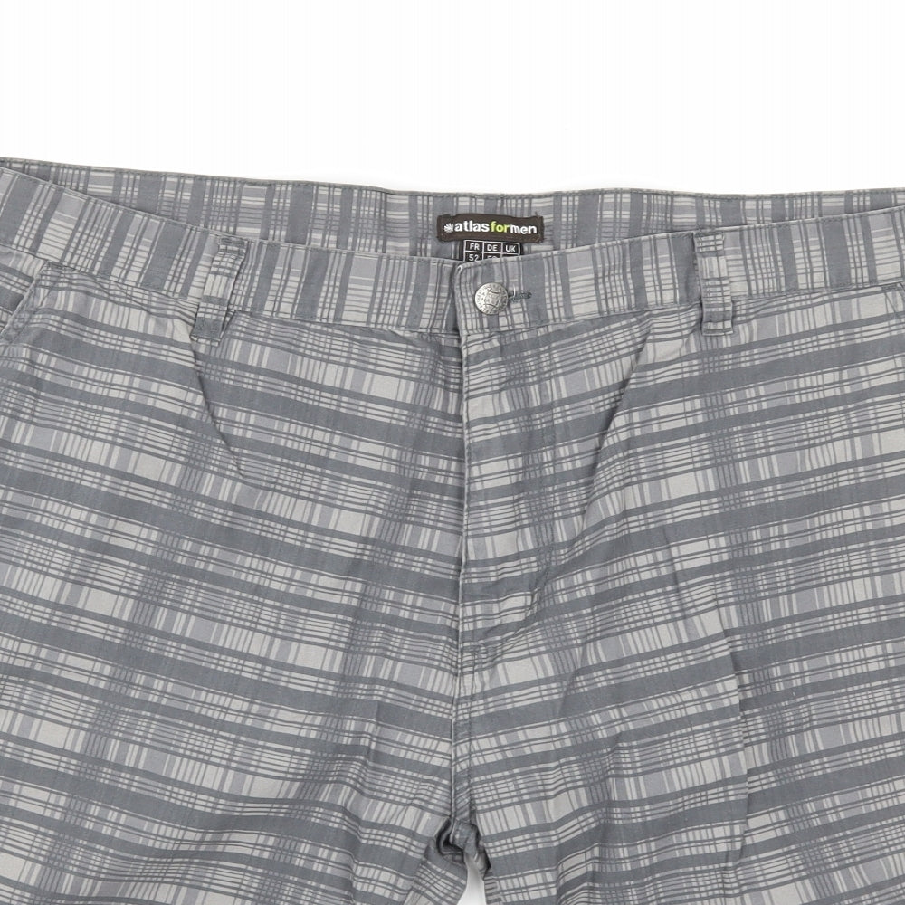 Atlas for Men Mens Grey   Cargo Shorts Size 42