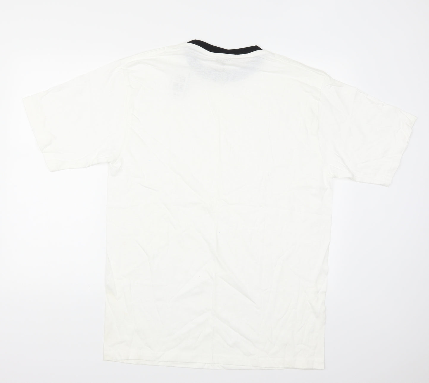 finl365 Mens White    T-Shirt Size M