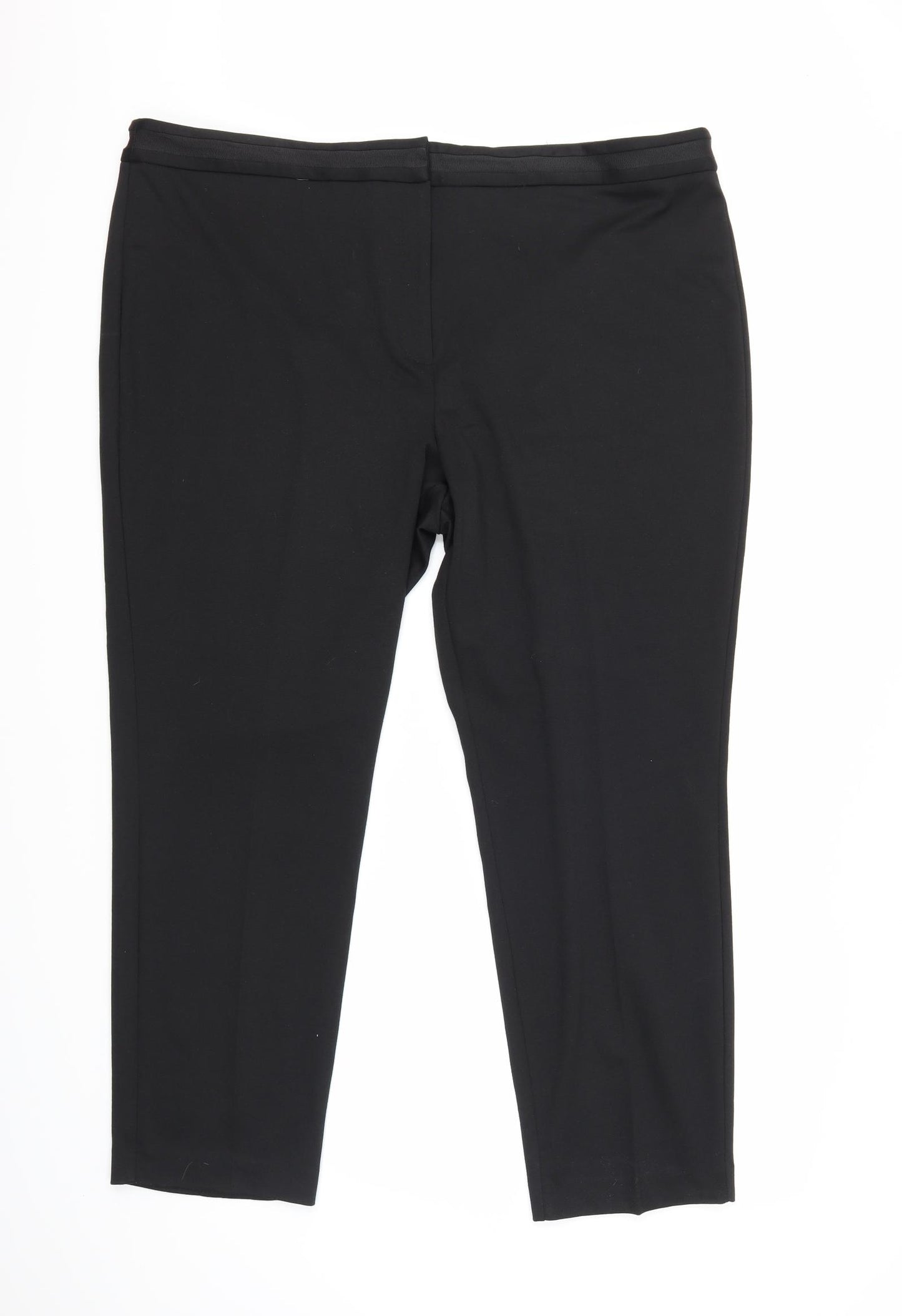V by Very Womens Black   Trousers  Size 24 L27 in