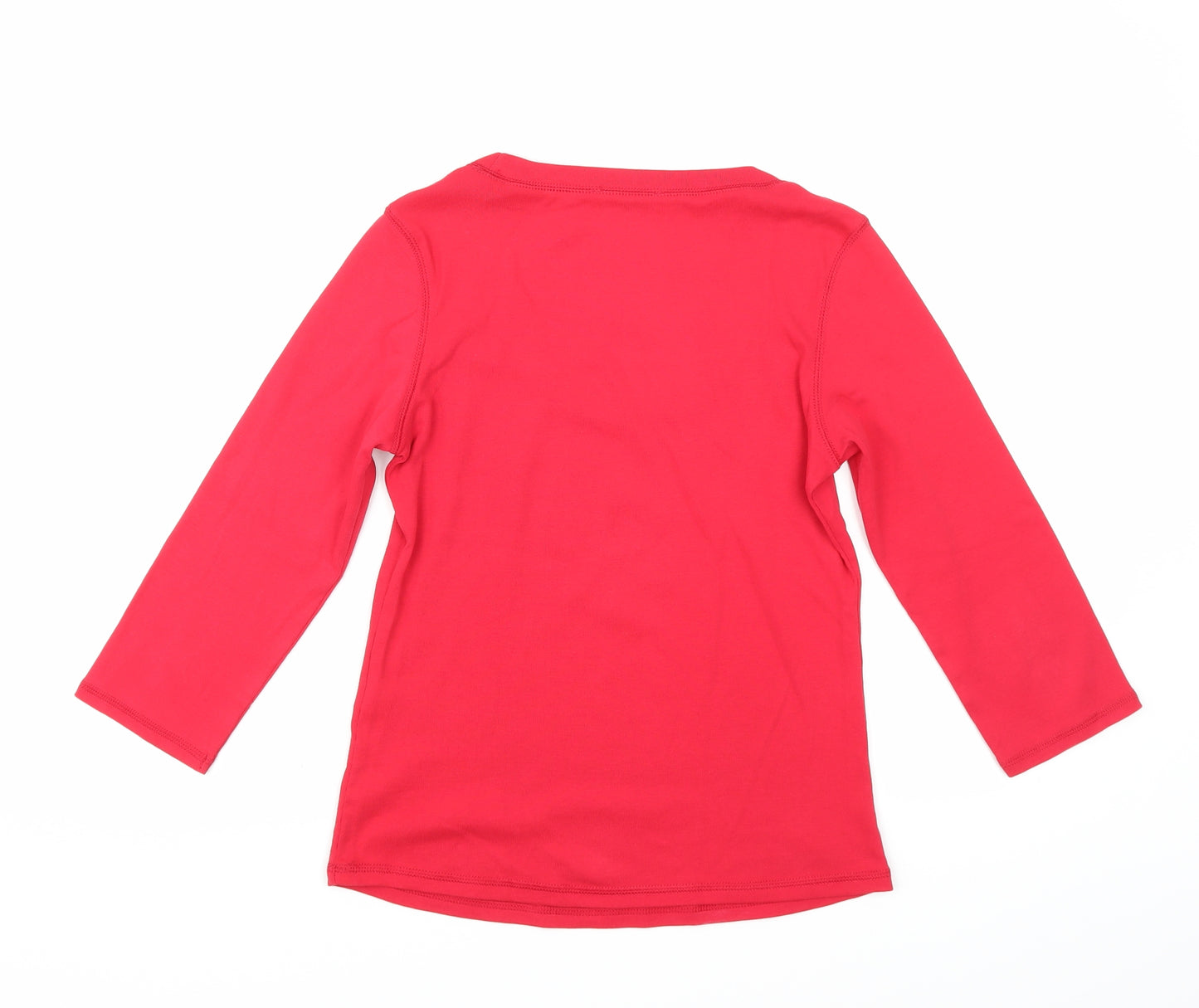 Marks and Spencer Womens Red   Basic T-Shirt Size 12