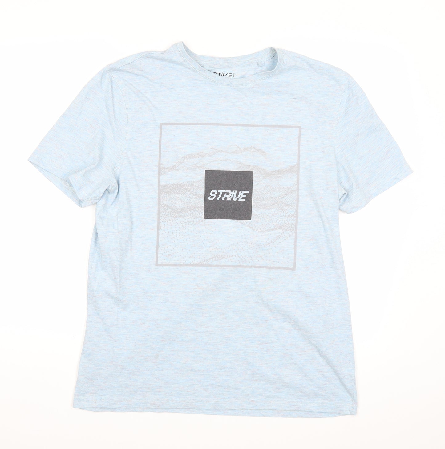 George Womens Blue   Basic T-Shirt Size L