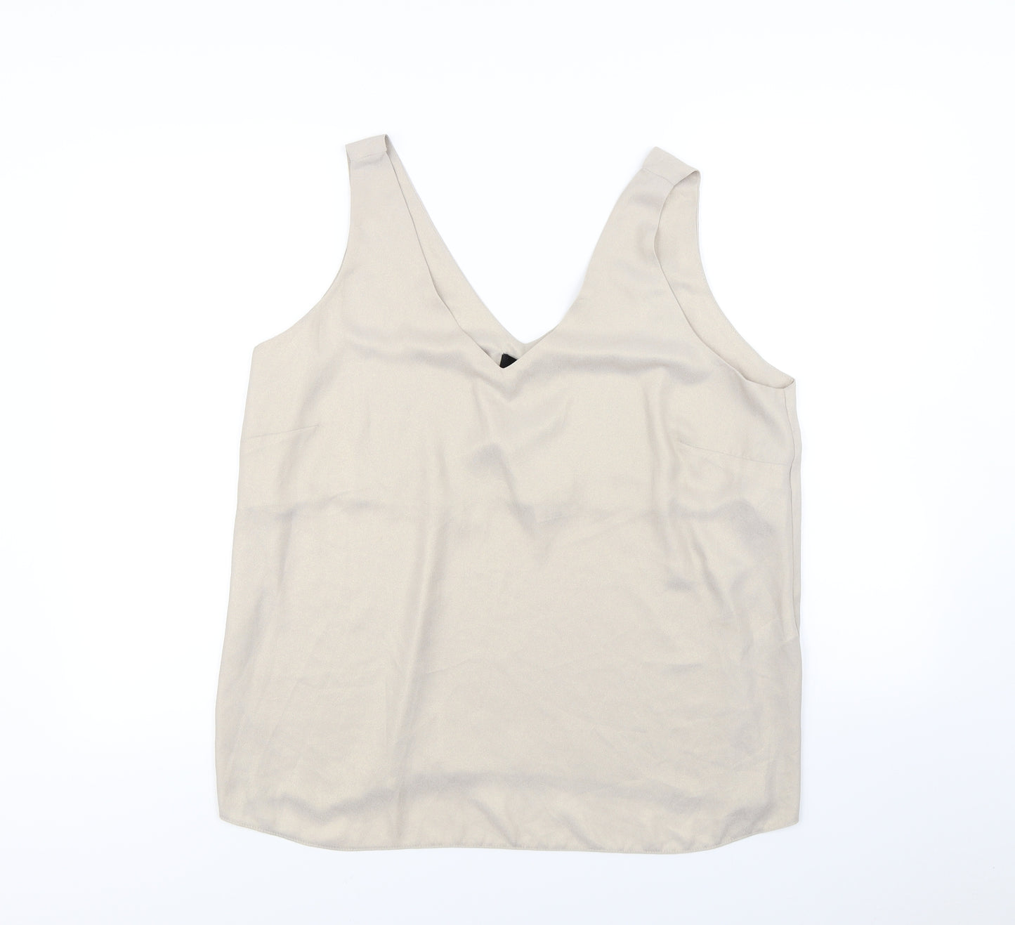 Wallis Womens Beige   Basic Tank Size 16