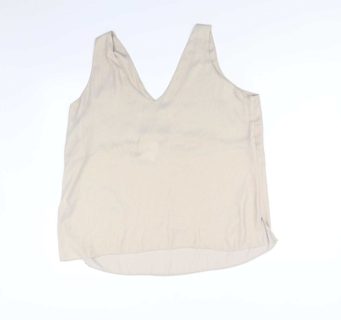 Wallis Womens Beige   Basic Tank Size 16