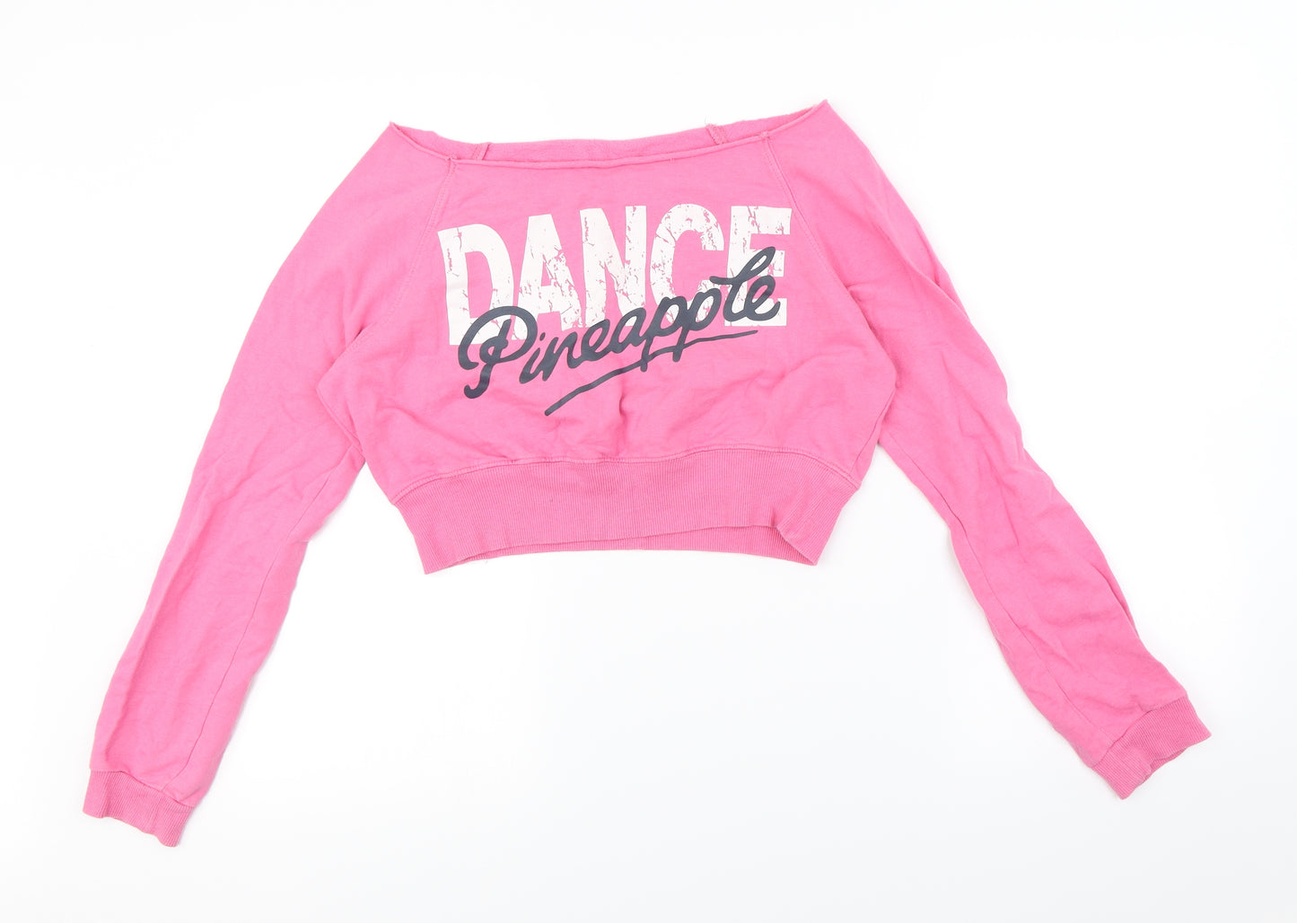 Pineapple Womens Pink   Pullover Jumper Size S