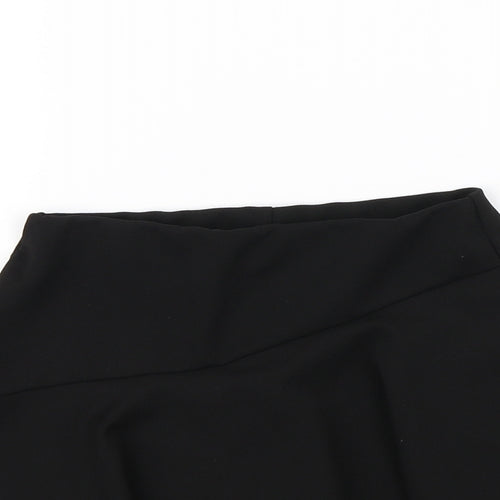 Pretty Little Thing Womens Black   Wrap Shorts Size 4 - skort