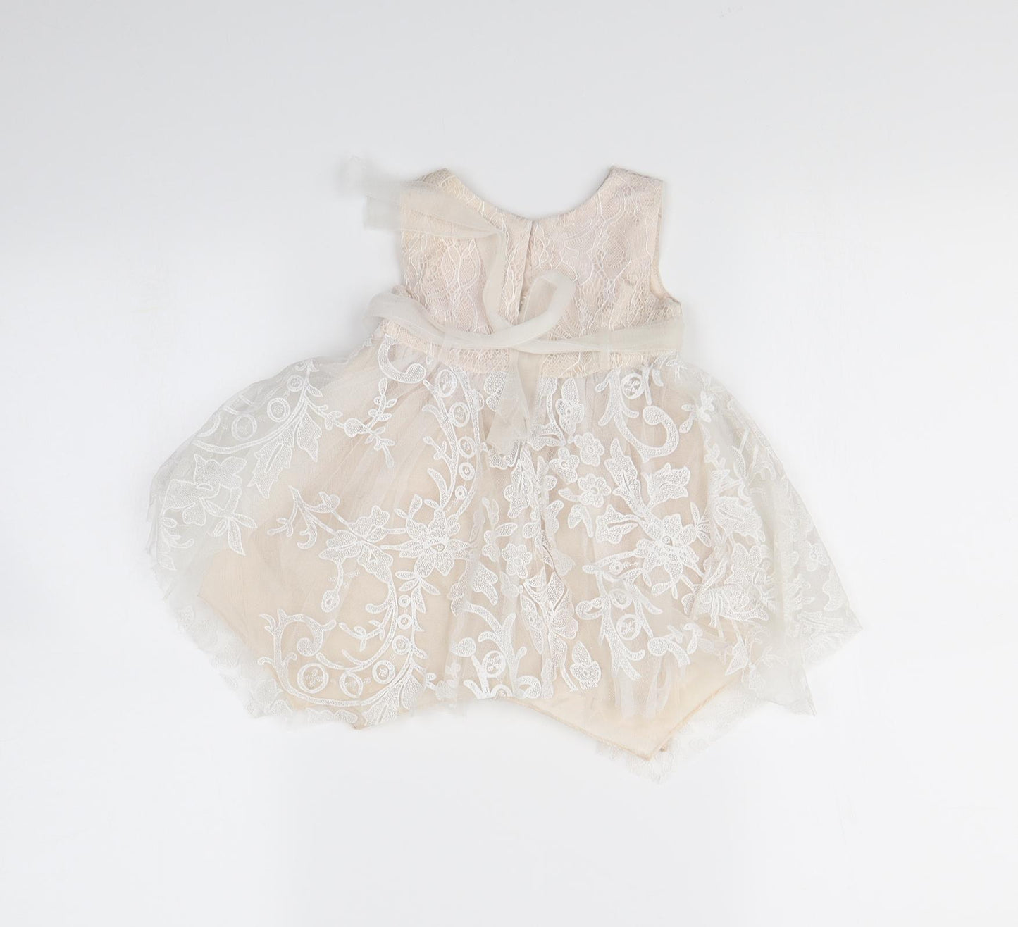 Monsoon Girls Pink   Fit & Flare  Size 3-6 Months