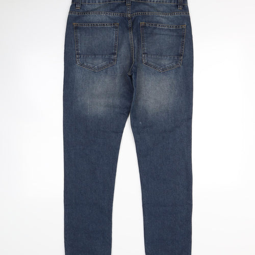 Preworn Mens Blue   Straight Jeans Size 34 in L30 in