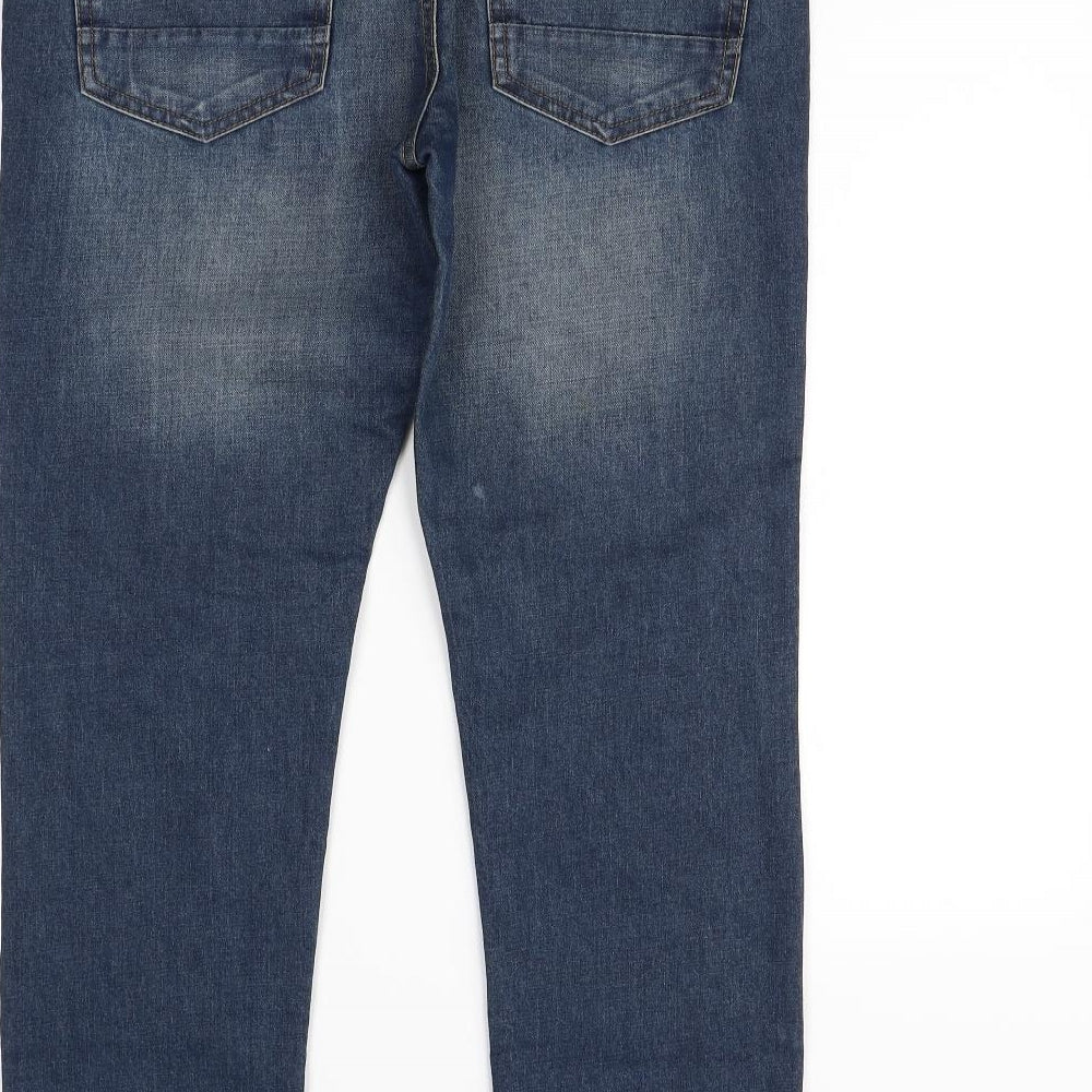 Preworn Mens Blue   Straight Jeans Size 34 in L30 in