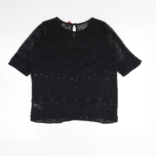 Falmer Heritage Womens Black   Basic T-Shirt Size 12
