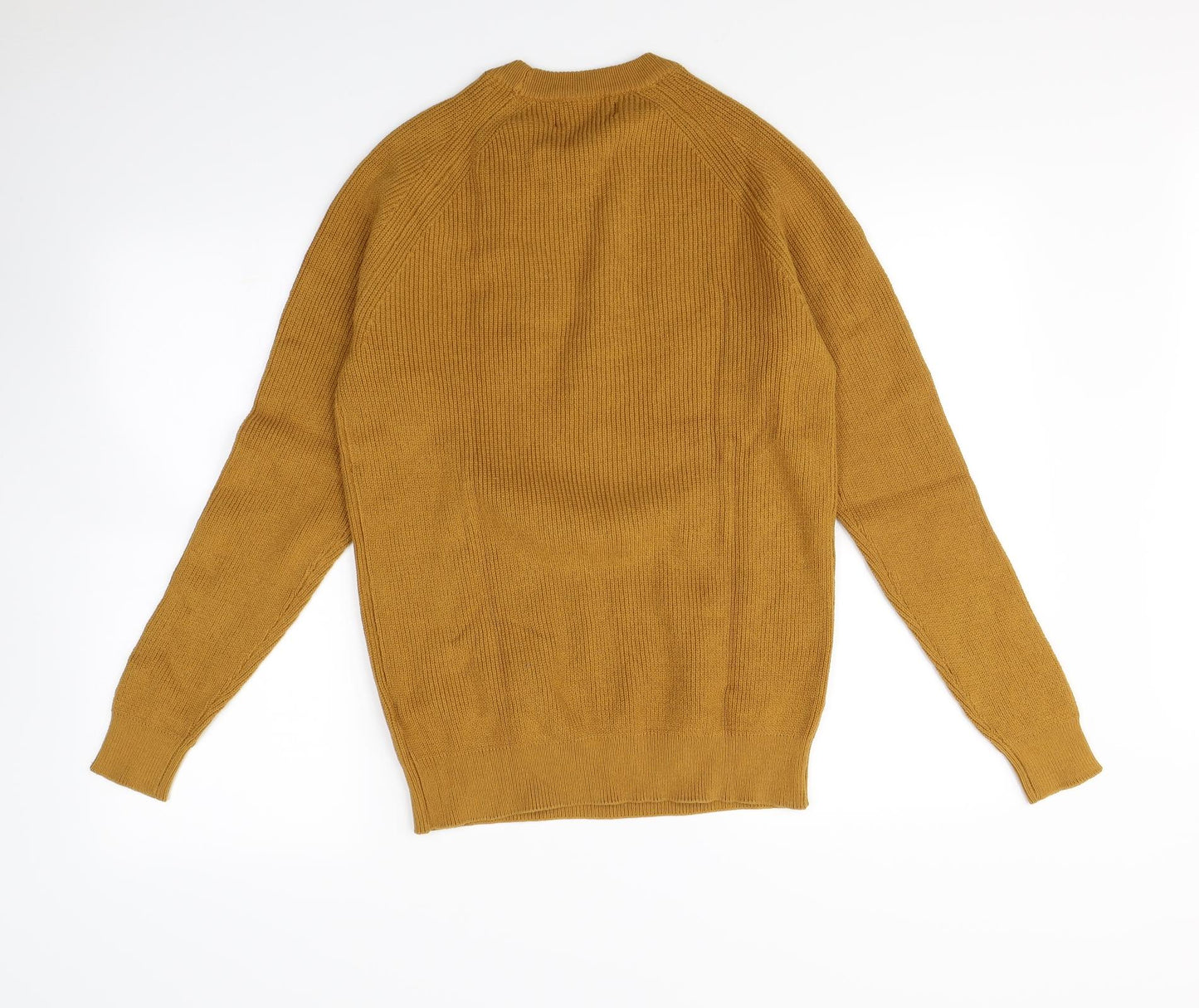 Primark Mens Yellow   Pullover Jumper Size S