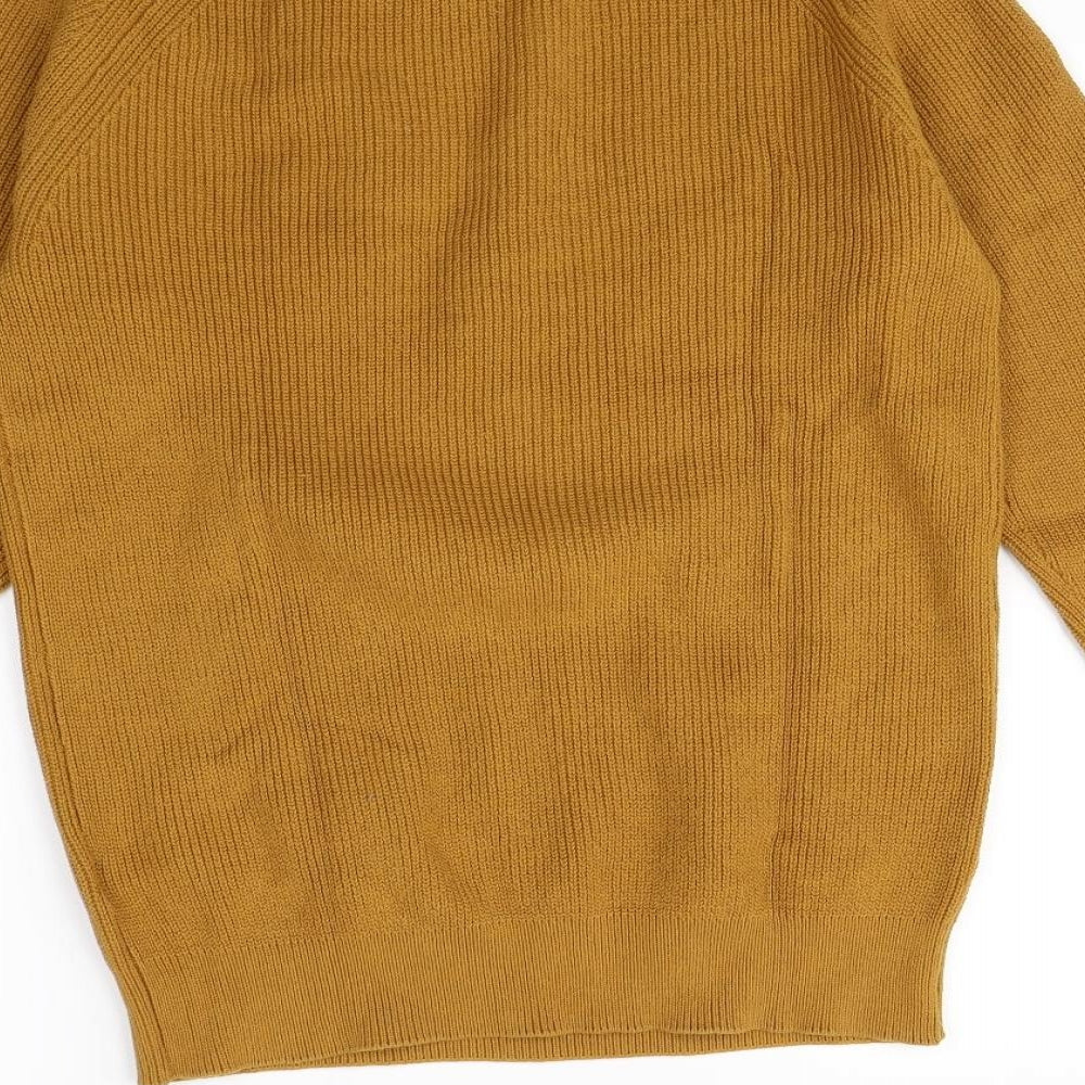 Primark Mens Yellow   Pullover Jumper Size S