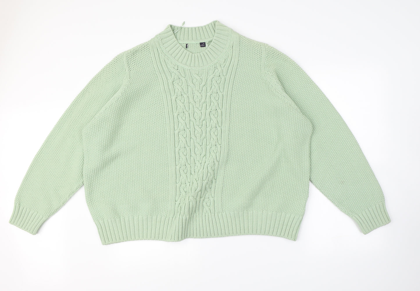M&S Womens Green   Pullover Jumper Size 24