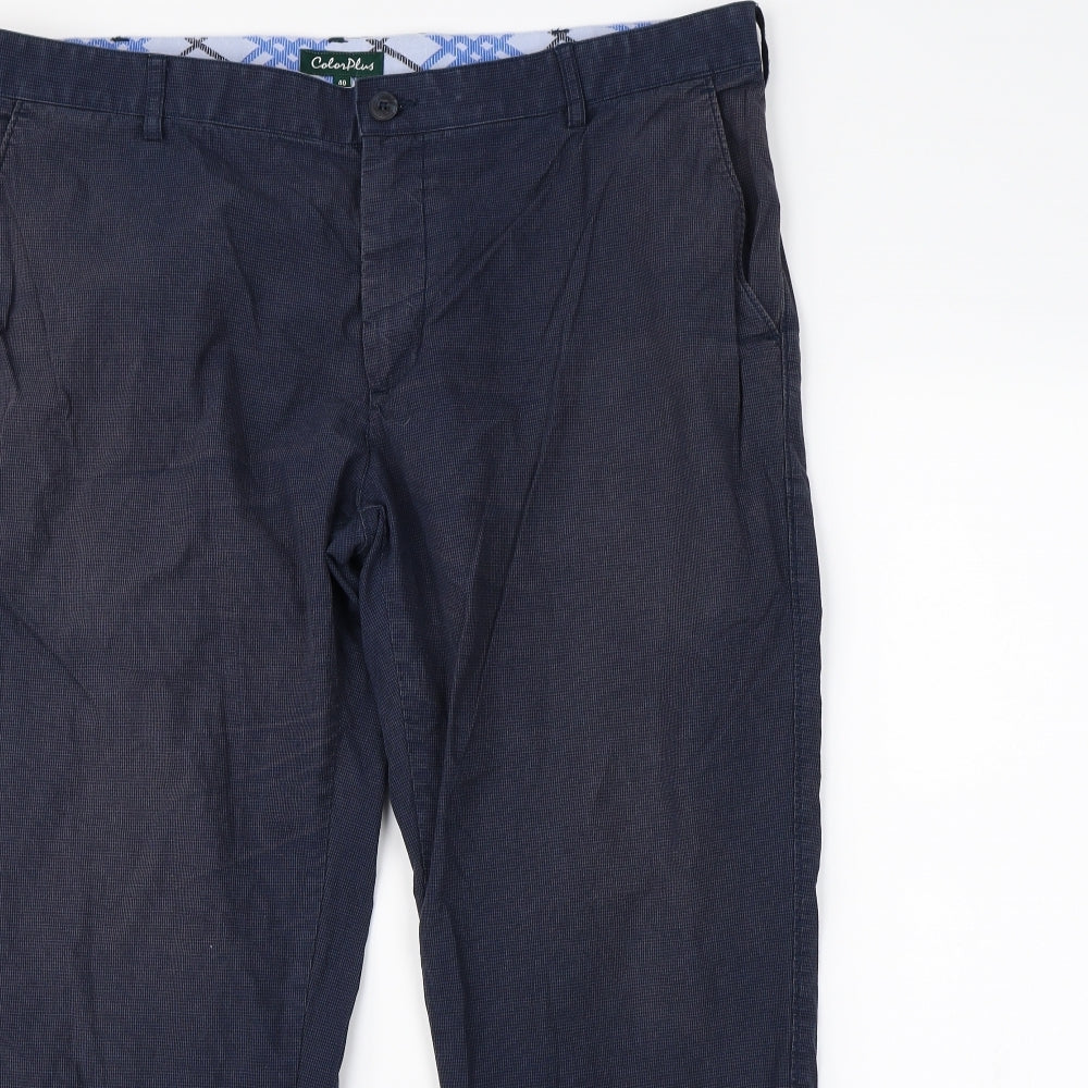 colorplus Mens Blue   Trousers  Size L L29 in