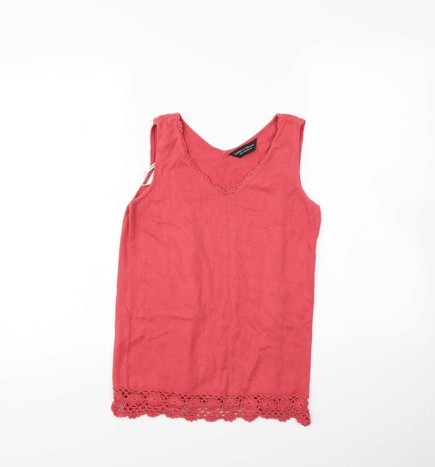 Dorothy Perkins Womens Ivory   Basic Tank Size 10