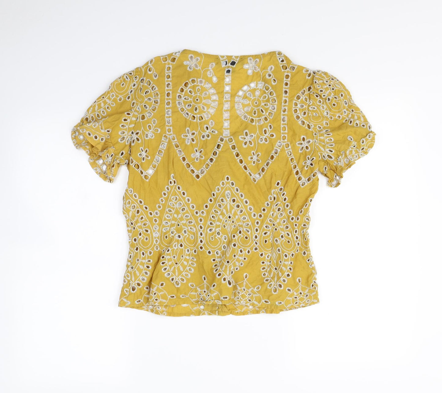 Primark Womens Yellow   Basic Blouse Size 12